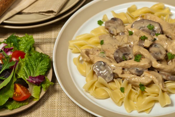 Stroganoff de pollo casero —  Fotos de Stock