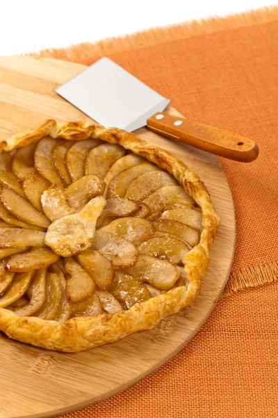 Homemade Pear Pie — Stock Photo, Image