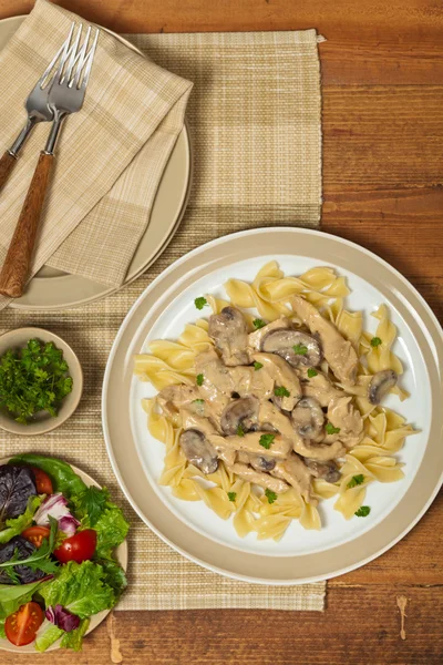 Stroganoff de pollo casero — Foto de Stock