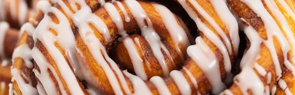 Cinnamon Rolls Background — Stock Photo, Image