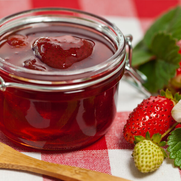 Домашний клубничный джем
