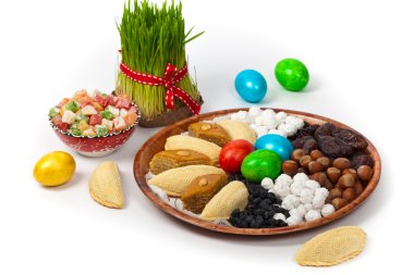 Paskalya için renkli yumurtalar