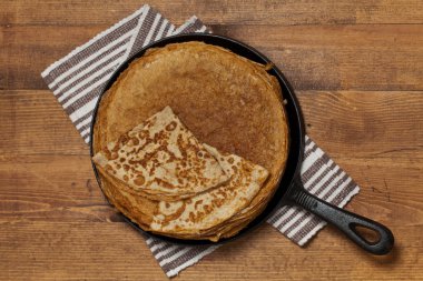 Ev yapımı Rus krep