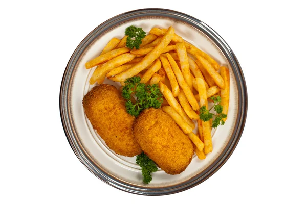 Chicken Kiev Cutlet — Stock Photo, Image