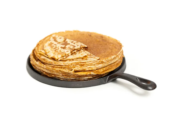 Homemade Russian Pancakes — Stock Photo, Image