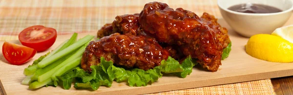 Zonder been Buffalo Chicken — Stockfoto