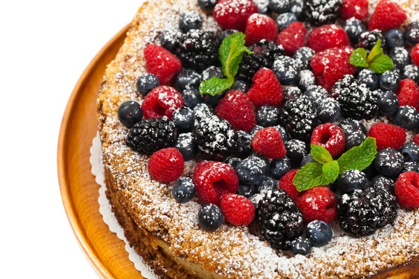 Torta di bacche fatta in casa — Foto Stock