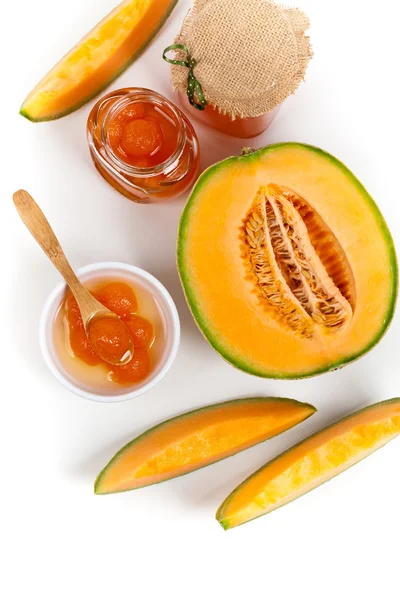 Exotic Melon Compote or Jam — Stock Photo, Image