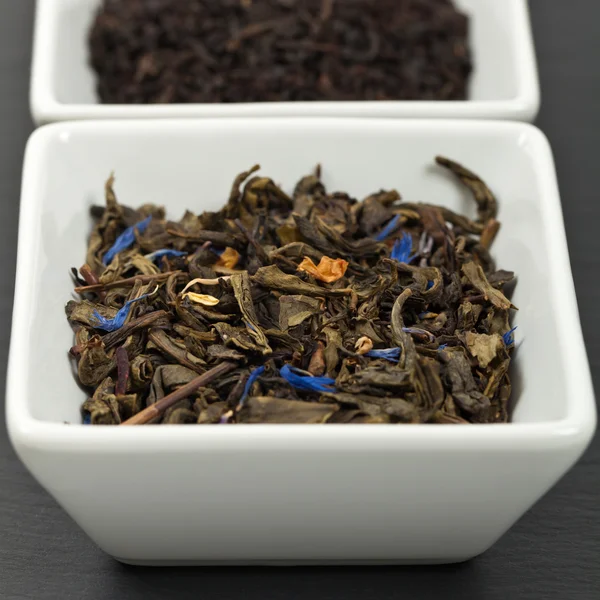 Ποικιλία από ξηρό τσάι — Φωτογραφία Αρχείου