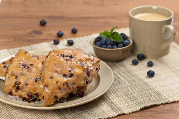 Bollos de pastelería de arándanos — Foto de Stock