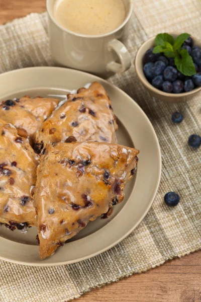 Blueberry gebak Scones — Stockfoto