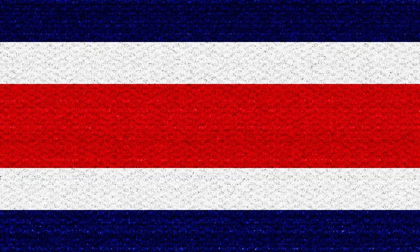 Bandeira da Costa Rica — Fotografia de Stock