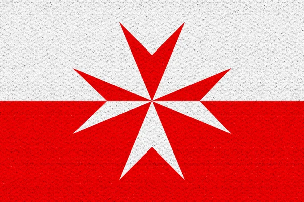 Bandera de Malta caballeros — Foto de Stock