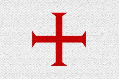 Templar şövalye bayrak