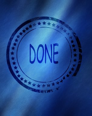 Bir grunge arka plan üzerinde pul