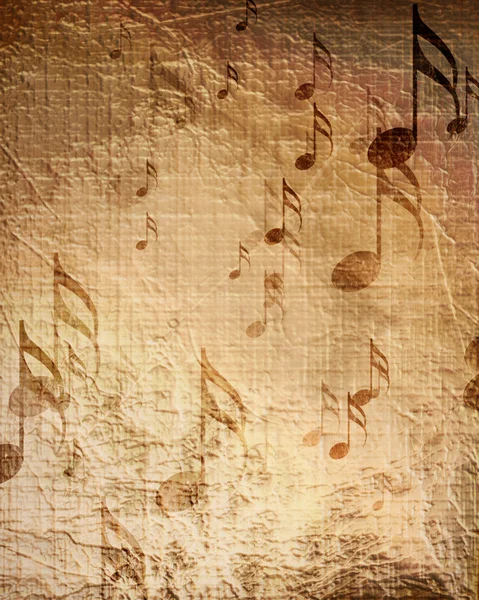 Eski müzik sayfası — Stok fotoğraf