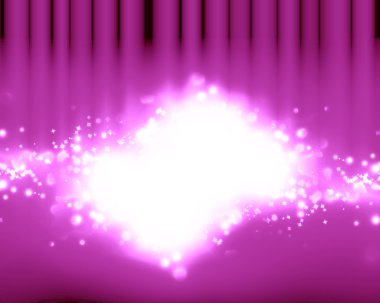 Pembe sahne arka plan