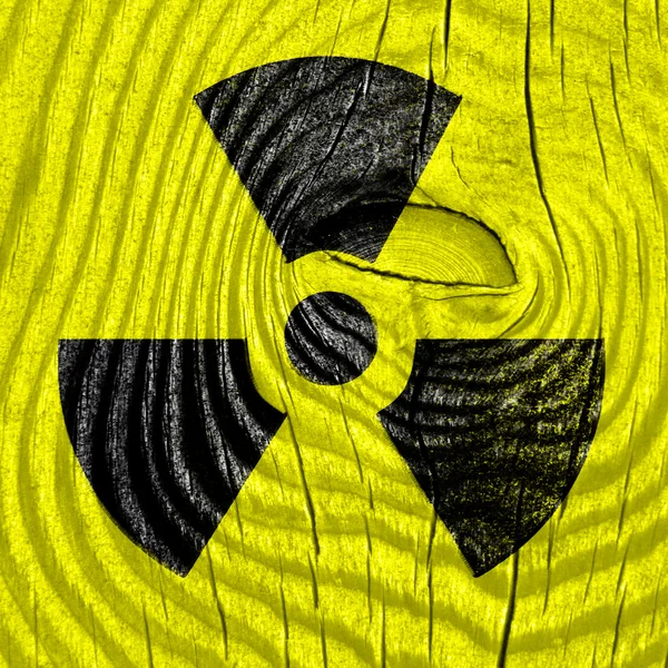 Nükleer tehlike arka plan — Stok fotoğraf