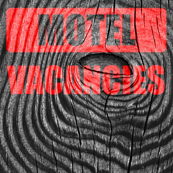 モーテルの空室記号 — ストック写真