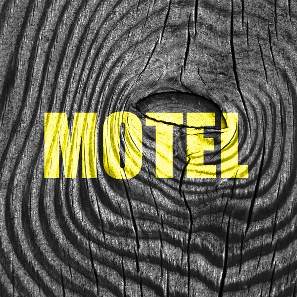 Segnale di posto vacante per motel — Foto Stock