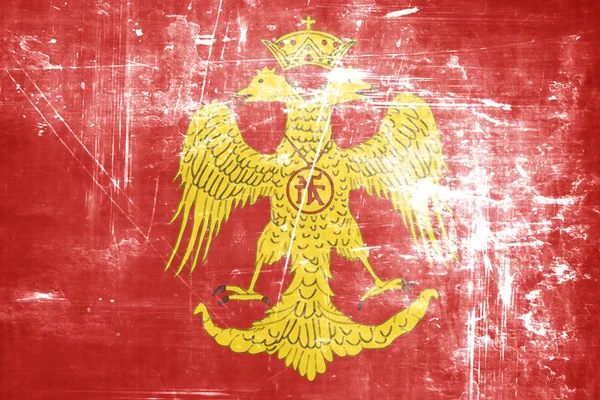 Византийский орлиный флаг — стоковое фото
