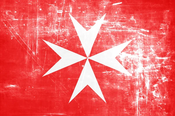 Bandera de Malta caballeros — Foto de Stock