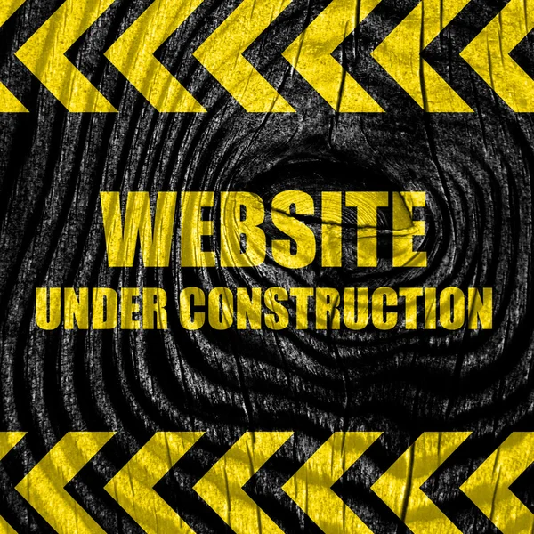 Under construction sign — Stock Photo, Image