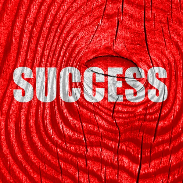 滑らかなラインの成功のサイン — ストック写真