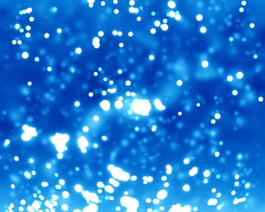 ışıltılı mavi arka plan