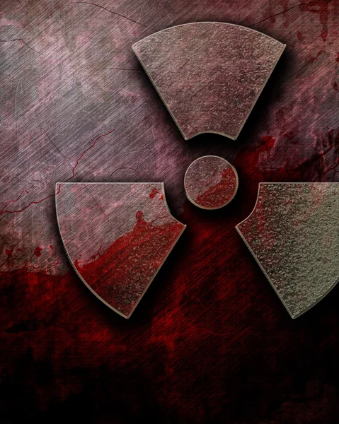 原子力危険の背景 — ストック写真