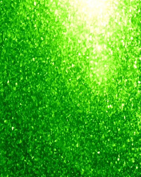 Glittrande grön bakgrund — Stockfoto