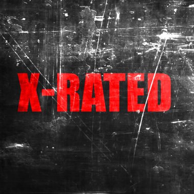 Xrated işareti izole