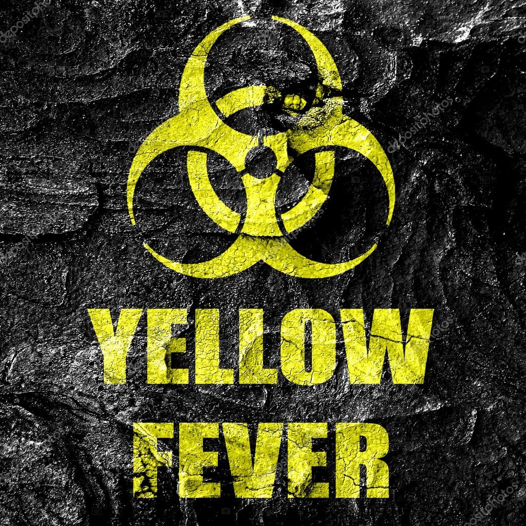 Yellow fever concept background — Stock Photo © ellandar #102899412