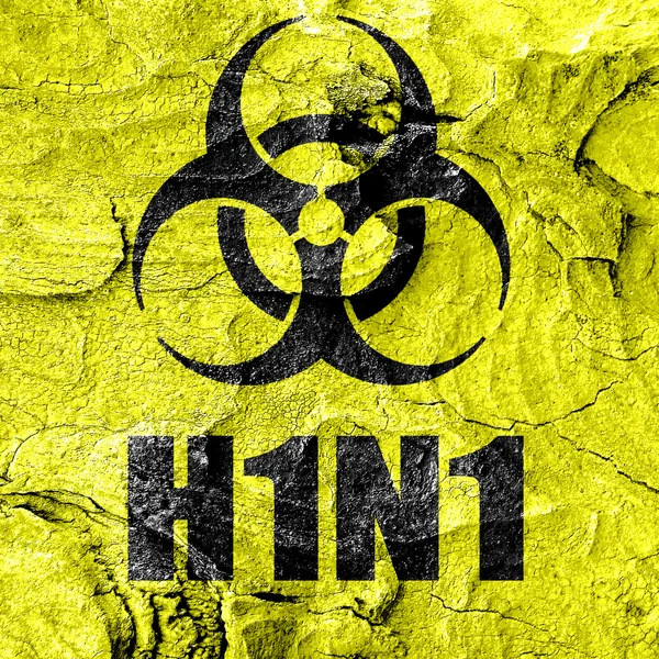 H1n1 바이러스 개념 배경 — 스톡 사진