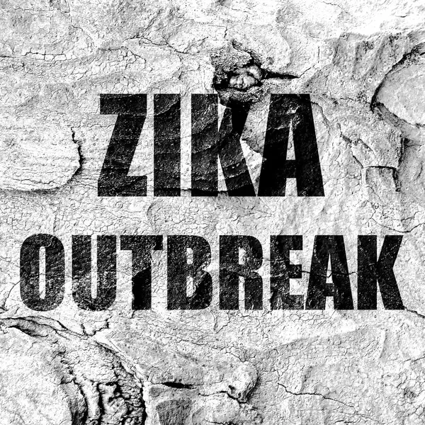 Zika vírus conceito fundo — Fotografia de Stock