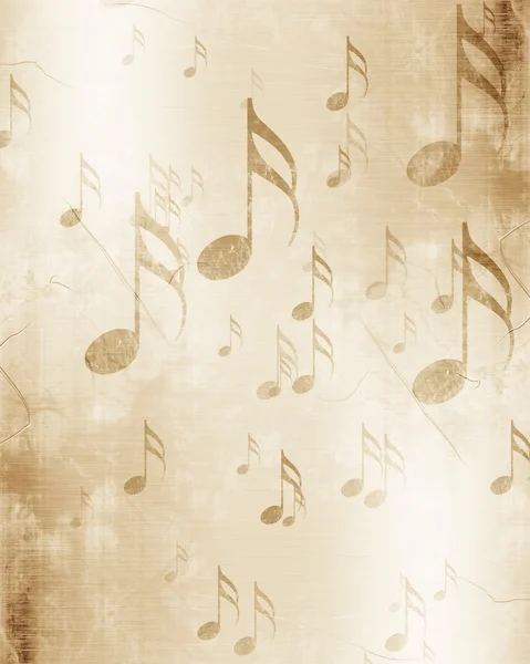 Old music sheet — Stock Photo, Image