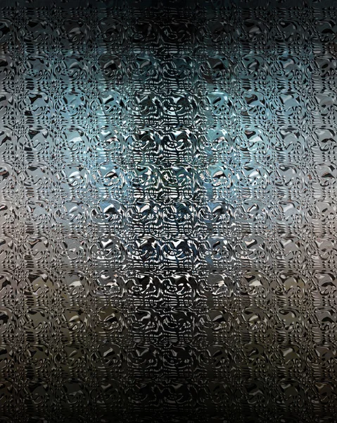 Plaque métallique en aluminium brossé — Photo