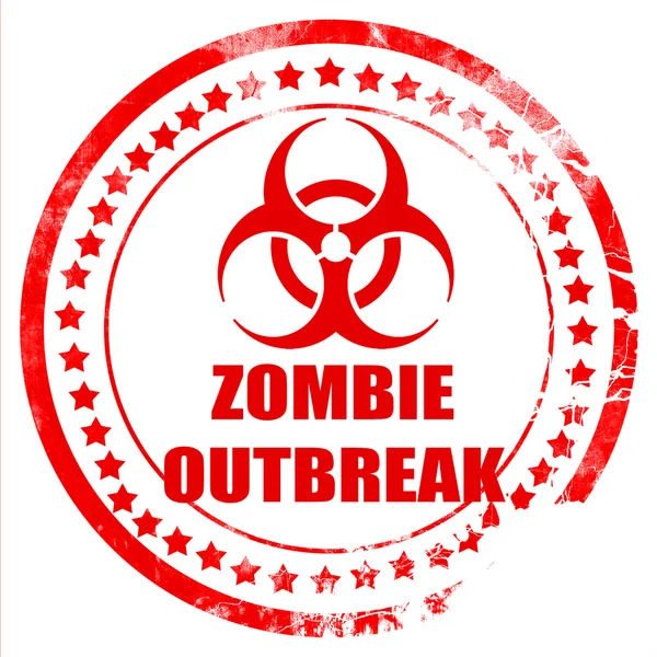 Zombie wirus koncepcja tło — Zdjęcie stockowe