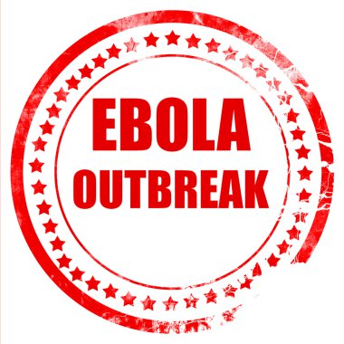 Ebola salgını konsepti arka plan