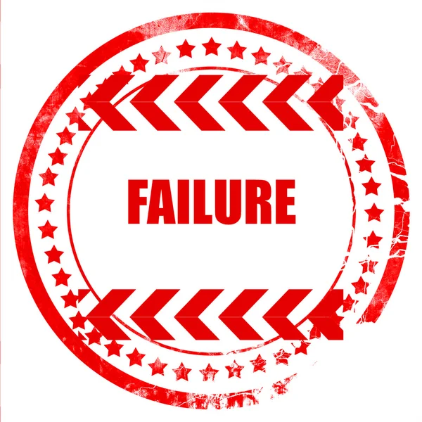 Failure sign with some smooth lines — Stock Photo, Image