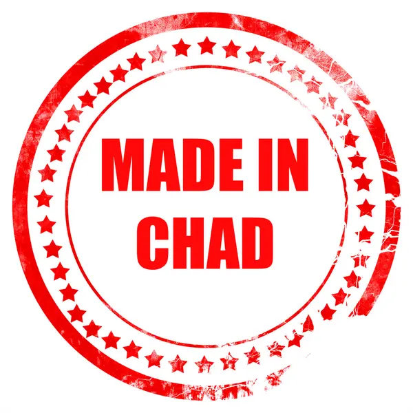 Gemaakt in Tsjaad — Stockfoto