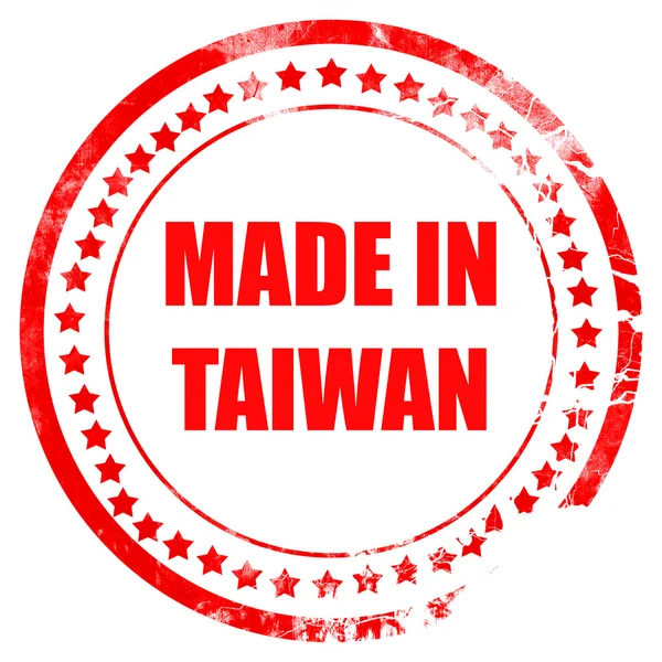 Fabricado en Taiwán — Foto de Stock