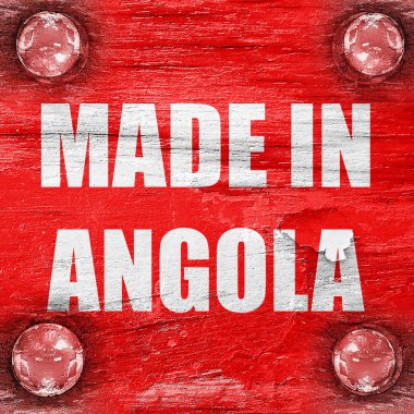 Angola'da yaptım