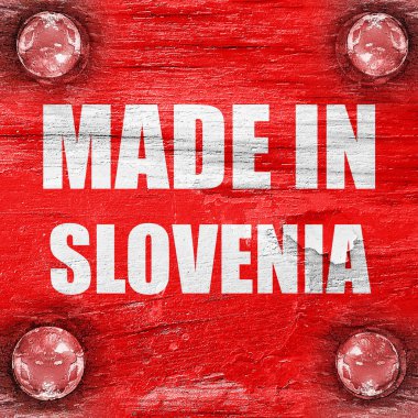 Slovenya'da yapılmış