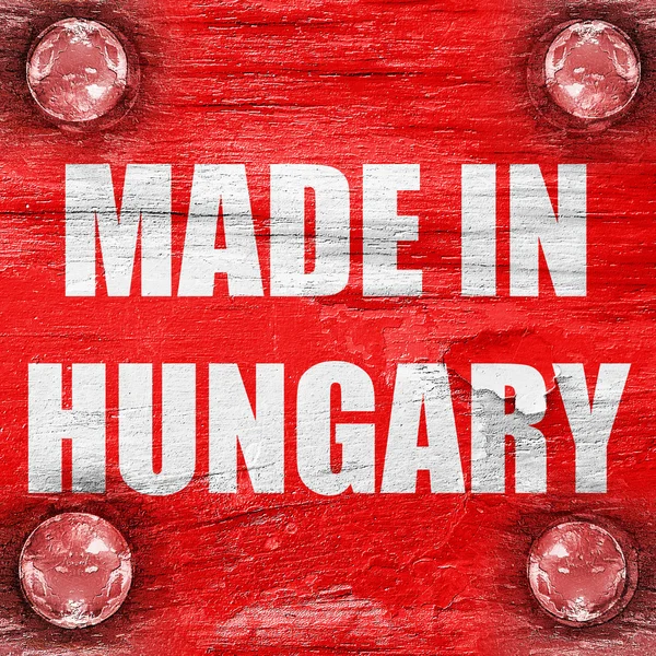 Gemaakt in Hongarije — Stockfoto