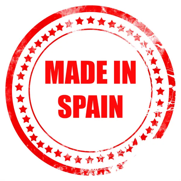 Fabricado na Espanha — Fotografia de Stock