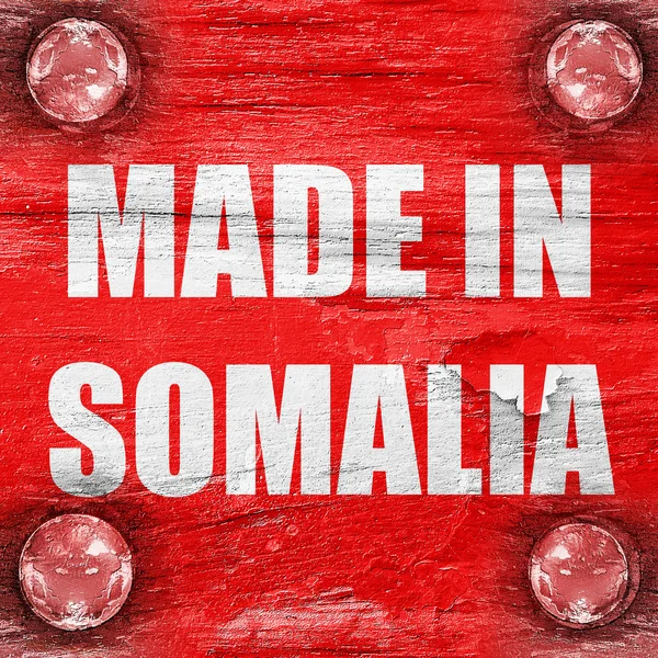 Hecho en somalia — Foto de Stock