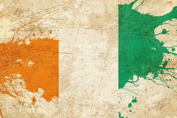 Ivory coast flag — Stock Photo, Image