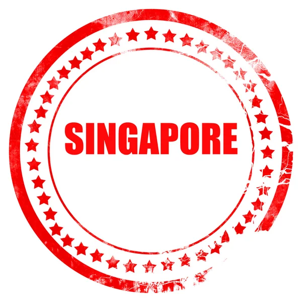 Hälsningar från singapore — Stockfoto