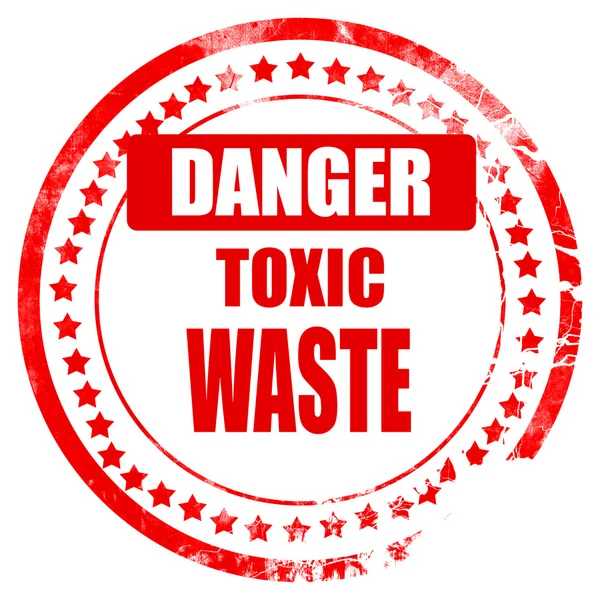 Toxic waste sign — Stock Photo, Image